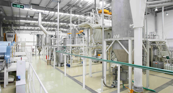 Polyester chip production line for food-grade recyclable bottles